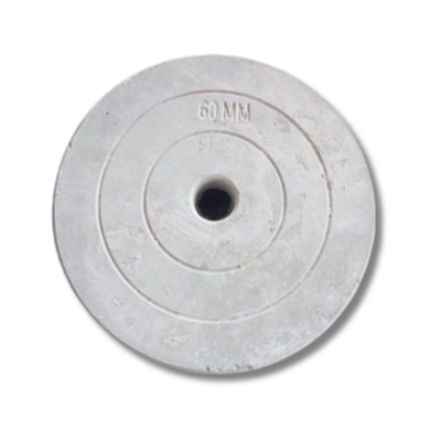 CONCRETE COVER BLOCK- 20mm x 25mm x 30mm (19) 60mm Round Concrete Cover Block with 25mm Thickness